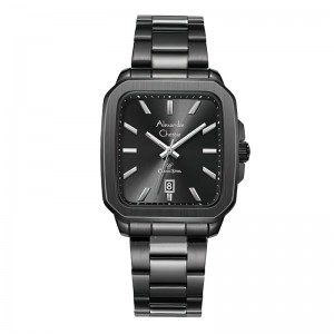 Alexandre Christie AC 8687 Full Black Steel Man MDBIPBA